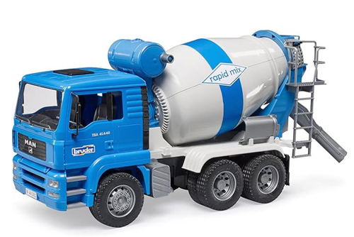 Bruder 02738 Man TGA Concrete and Cement Mixer,