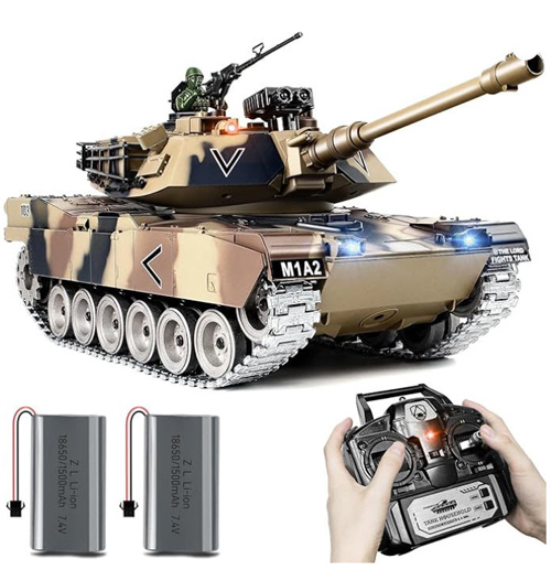 RC Tank, 1:18 Metal M1A2 Abrams