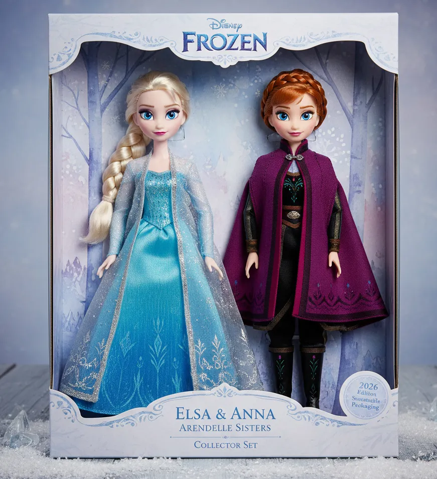 Frozen Elsa & Anna Doll Set