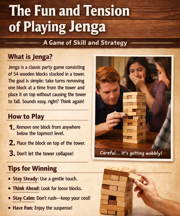 Benefits of Jenga