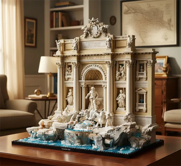 lego trevi fountain 21062