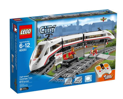 LEGO City High-Speed Passenger Train (60051)