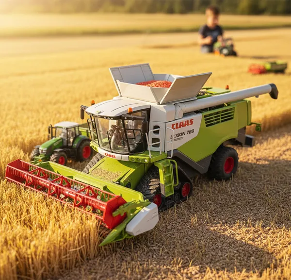 Harvest Like a Pro: A Close-Up Look at the Unbelievable Details of Bruder 02119 CLAAS Lexion 780 1 Bruder 02119 CLAAS Lexion 780