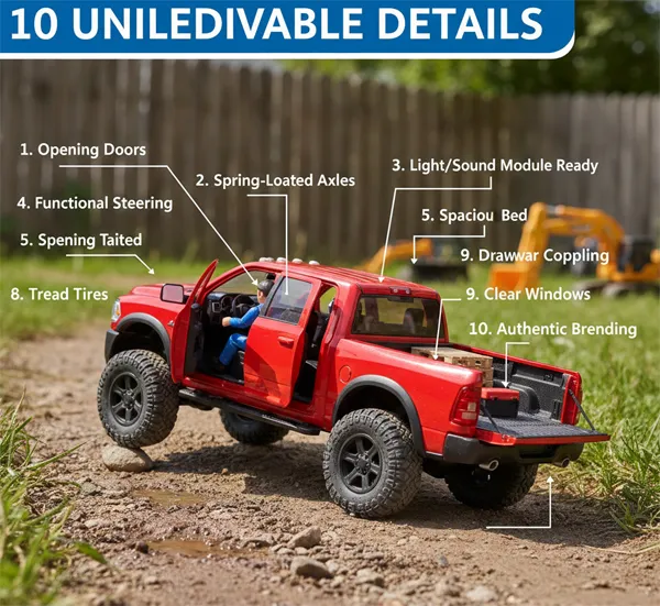 10 Unbelievable Details of Bruder 02502 RAM 2500 Power Wagon: The Ultimate Pickup 1 Bruder 02502 RAM 2500 Power Wagon Review