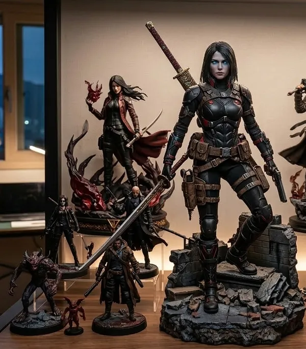 Demon Hunter Dolls