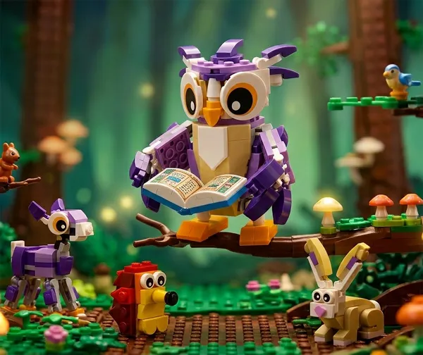 LEGO-Creator-3-in-1 Fantasy Forest Creatures-31125