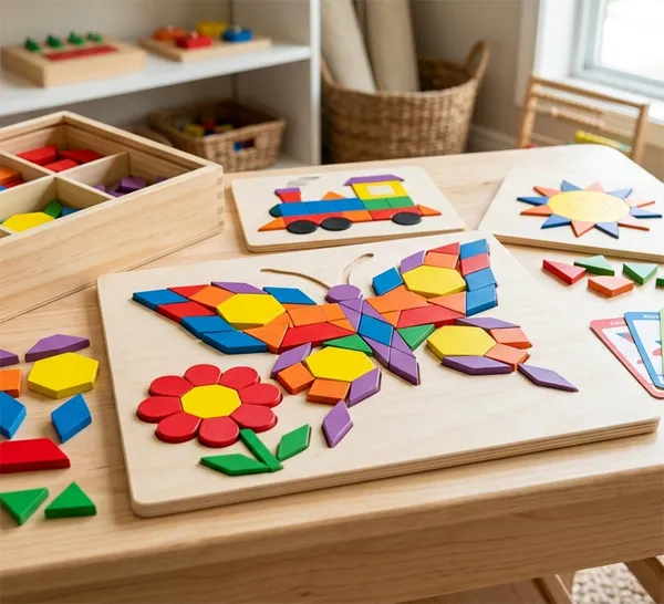 Why Wooden Pattern Blocks & Boards are the Ultimate STEM Toy